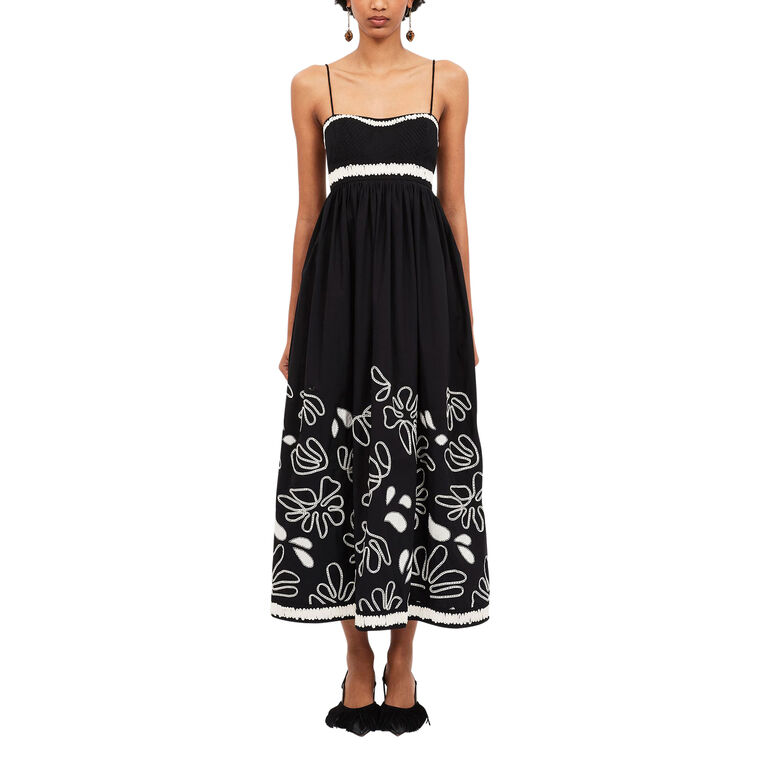 Hollis Cotton Midi Dress image number null