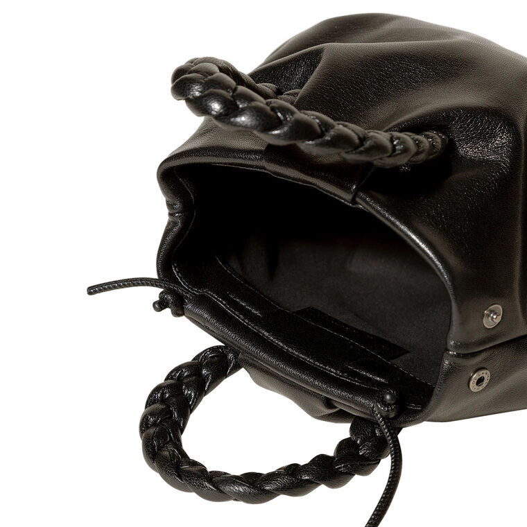 Bombon Medium Supple Shiny Crossbody Bag image number null