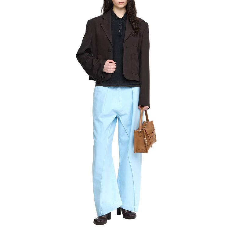 Cropped Tailored Jacket image number null