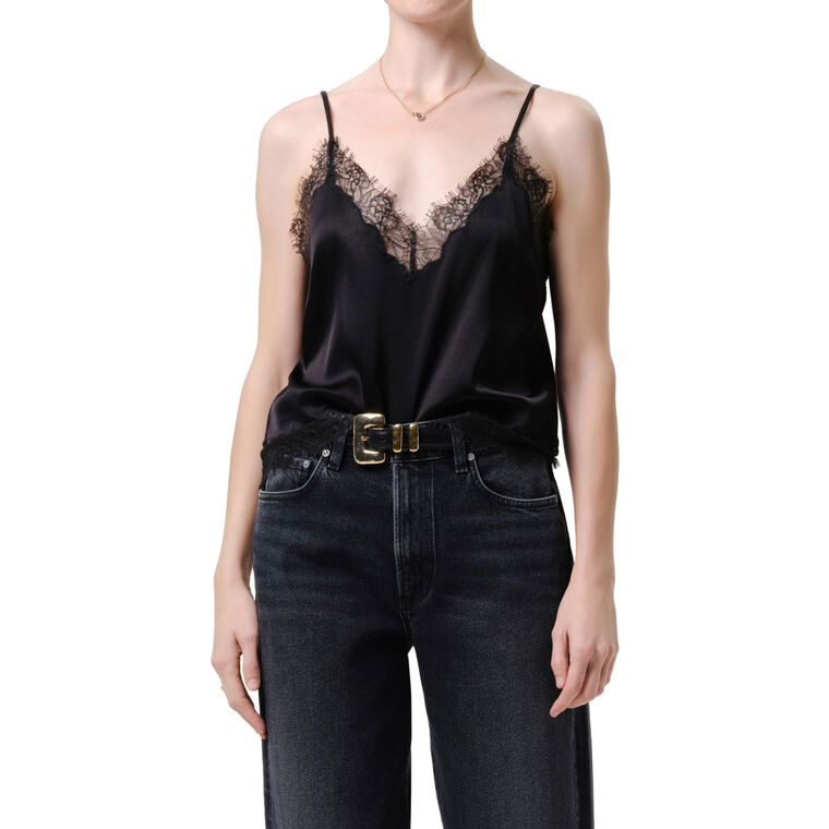 Lace Trimmed Cami image number null