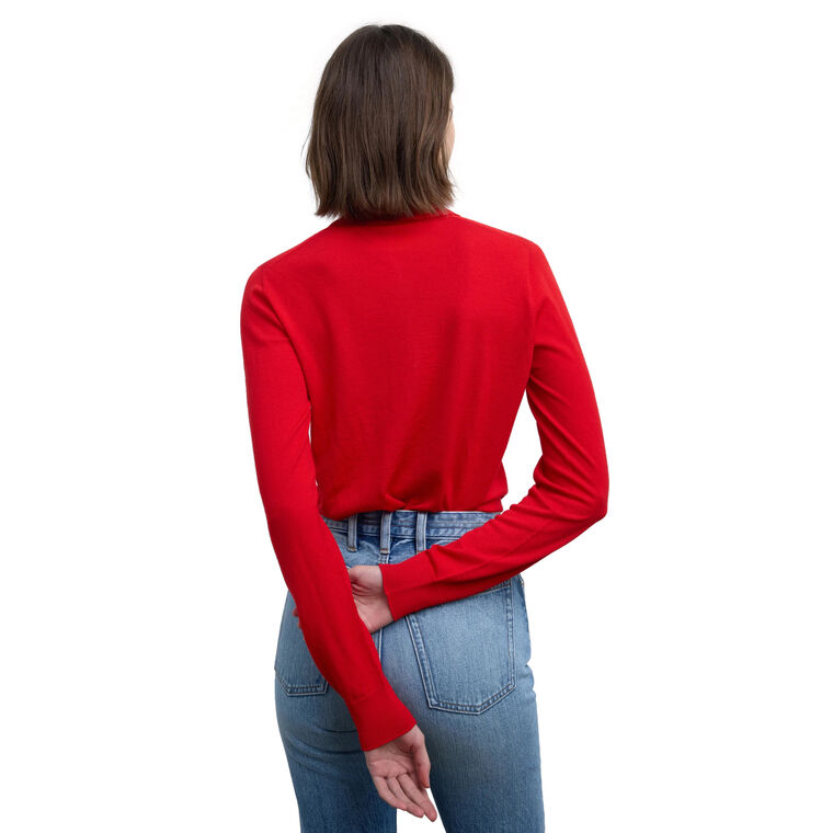 The Dea Long Sleeve Polo Top image number null