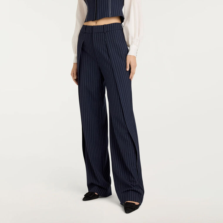 Becca Pinstripe Pant image number null