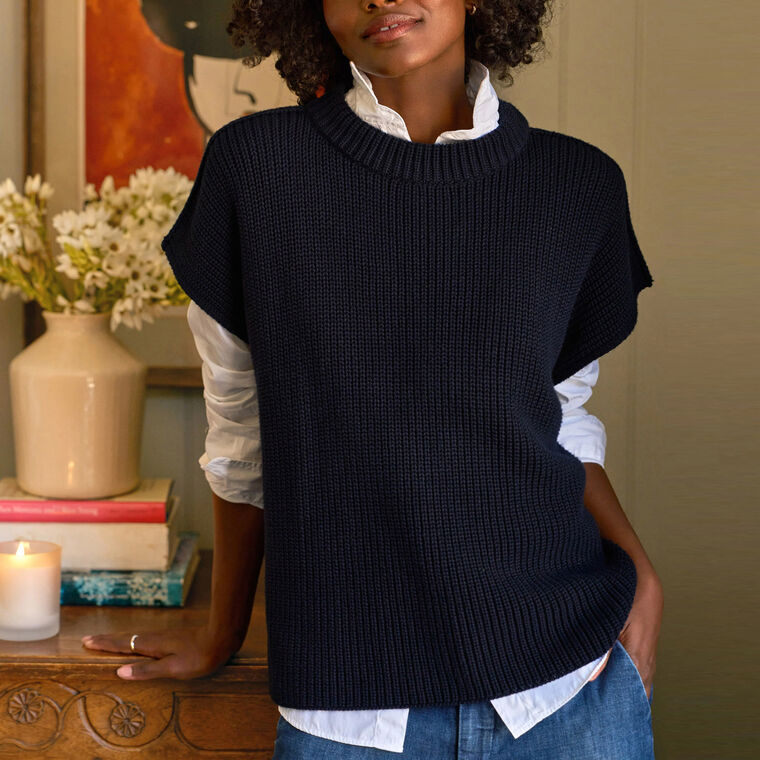 Montecito Italian Sweater Vest image number null