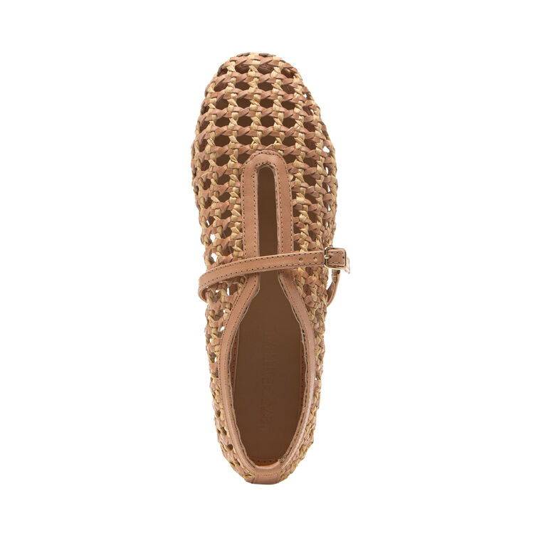 Izabel Raffia Mary Jane Flat image number null