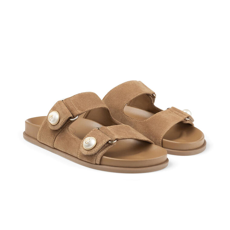 Fayence Velvet Suede Sandal image number null