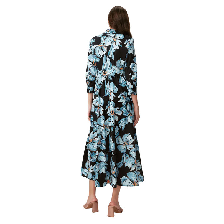 Blaine Cotton Poplin Midi Dress image number null