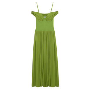 Amarantha Off Shoulder Jersey Midi Dress