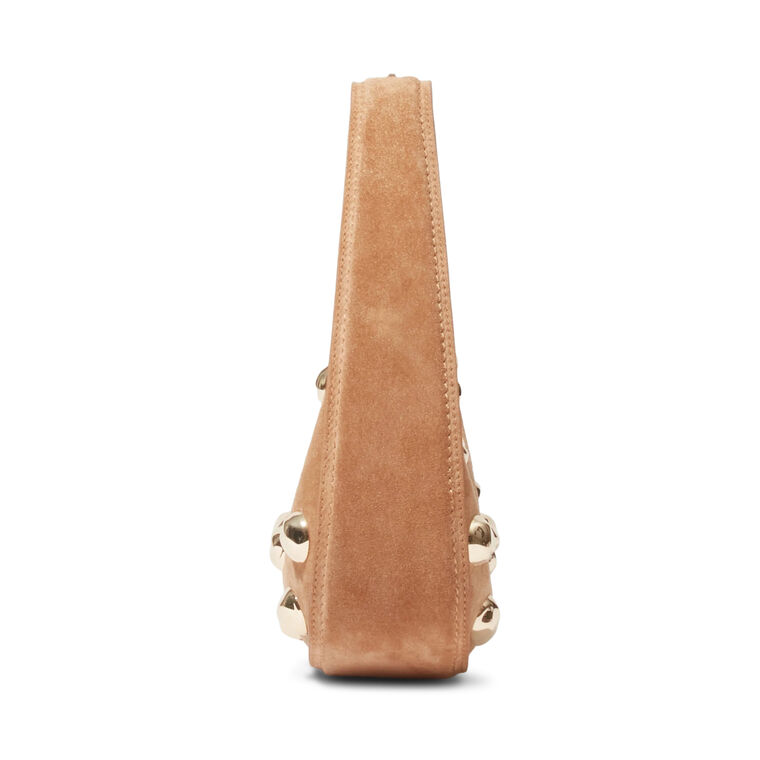 Finn Studded Suede Shoulder Bag image number null
