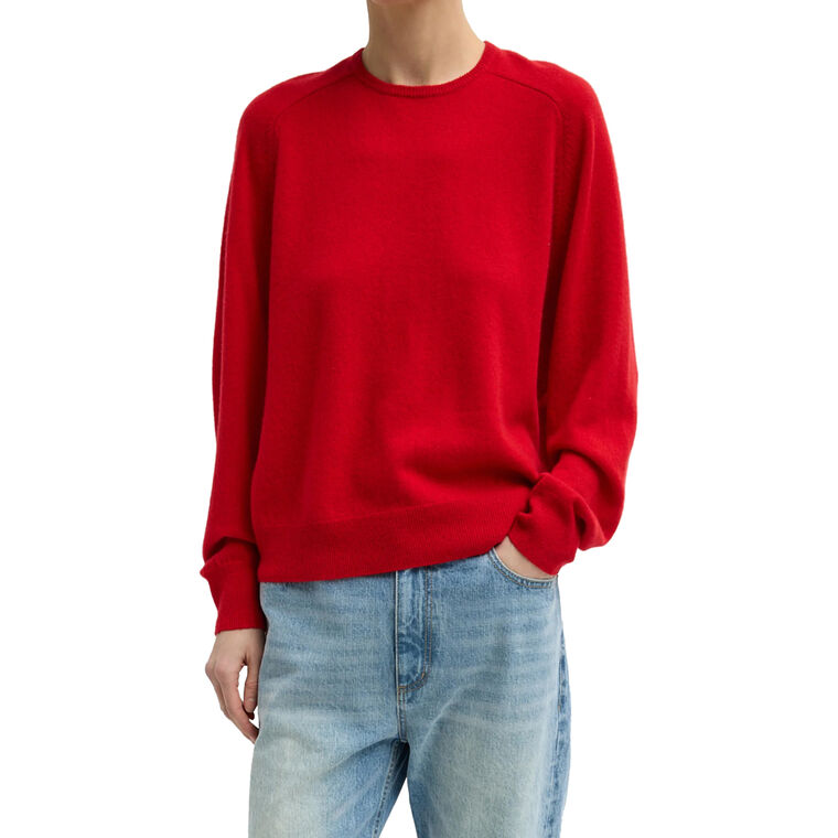 Feather Weight Cashmere Crewneck Sweater image number null