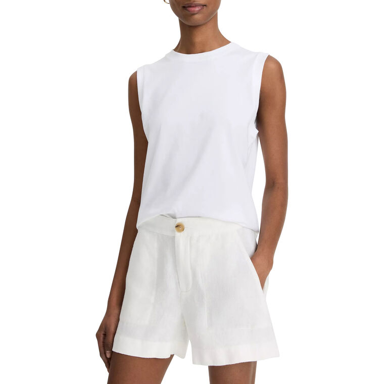 Mid Rise Hemp Short image number null