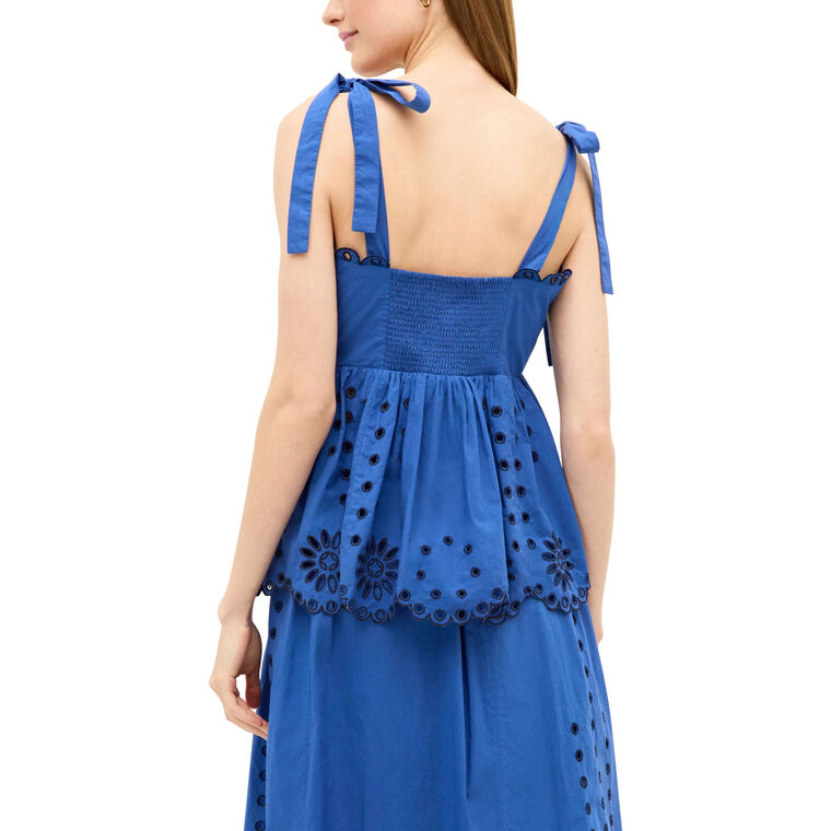 Jolly Sleeveless Embroidery Top image number null