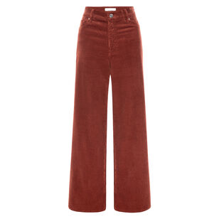 Le Slim Palazzo Corduroy Pant