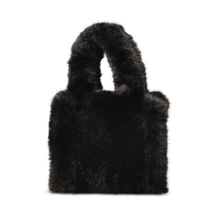 Faux Fur Mini Tote image number null