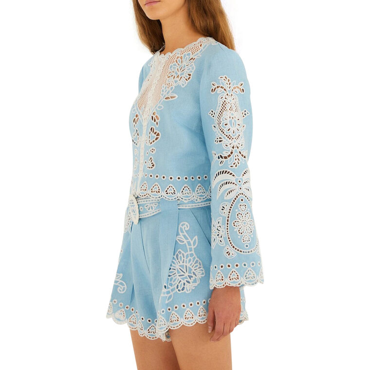 Romantic Richelieu Shorts image number null