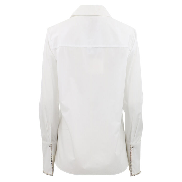 Patti High Collared Blouse with Crystals image number null