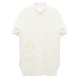 Embroidered Beauty Short Sleeve Blouse