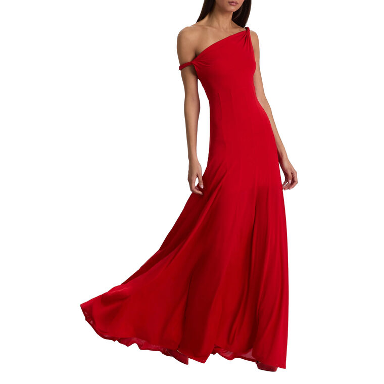 Noelia Twist Strap Maxi Dress image number null