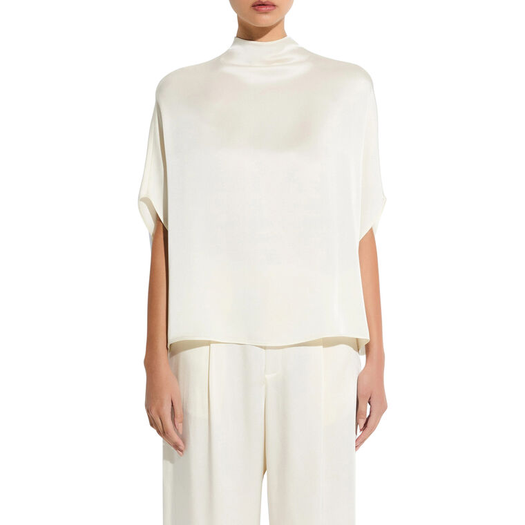 Satin Cape Tee image number null