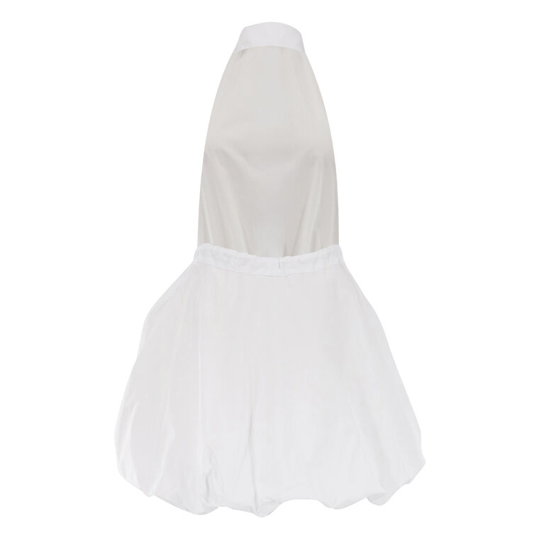 Halterneck Bubble Mini Dress image number null