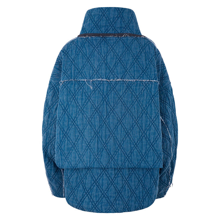 Wild Quilted Denim Jacket image number null