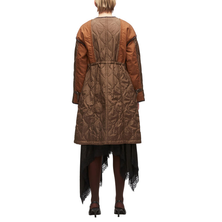 Quilted Nylon Liner Coat image number null