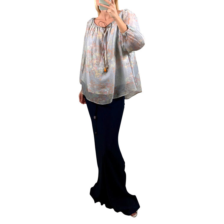 Bonnie Long Sleeve Jasmin Print Top image number null