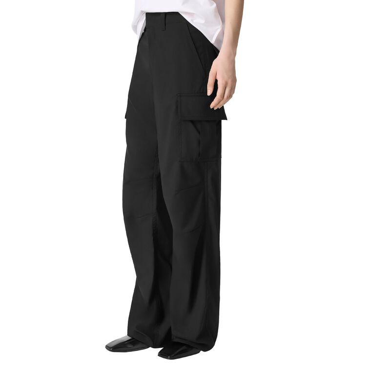 Fine Wool Cargo Pants image number null