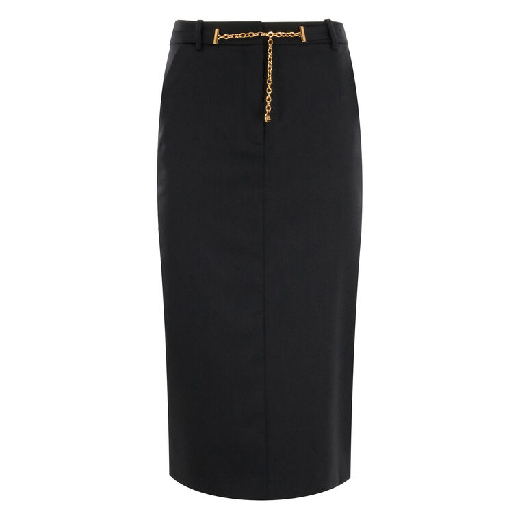 Hoffman Belted Midi Pencil Skirt image number null