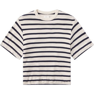 Goldie Oversized Striped Tee