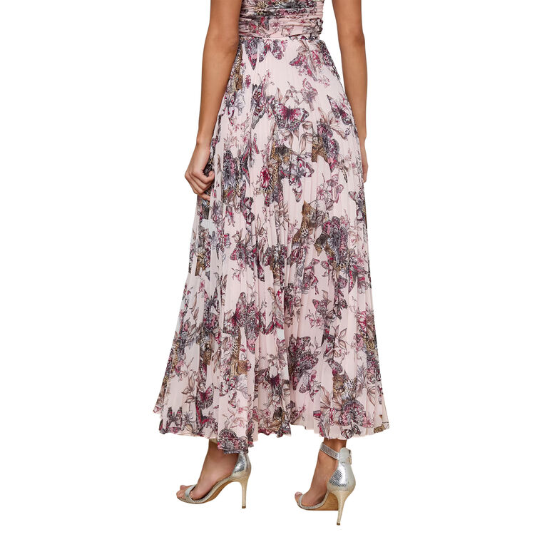 Torin Pleated Maxi Skirt image number null