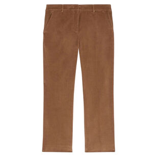 Marruca Cropped Slim-Fit Corduroy Pant