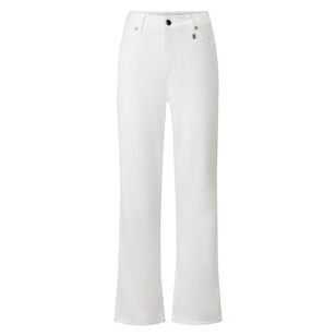 Julie Cropped Flare Jean