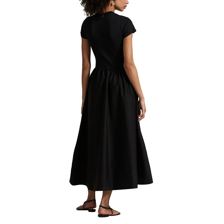Cotton Short-Sleeve Dress image number null