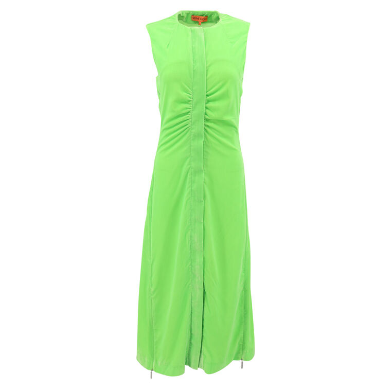 Austyn Heavy Velvet Midi Dress image number null
