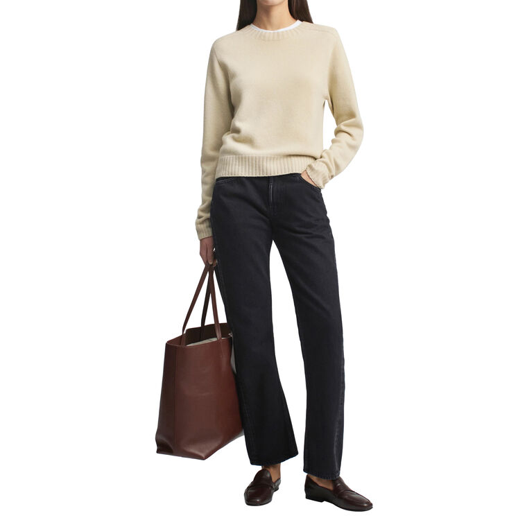Nina Seamless Crewneck Sweater image number null