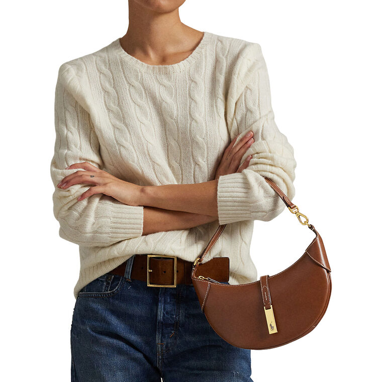 Polo ID Mini Leather Shoulder Bag image number null