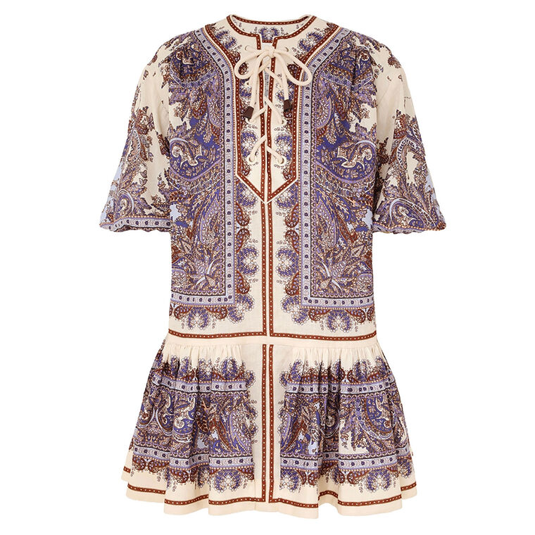 Ottie Eyelet Mini Dress image number null