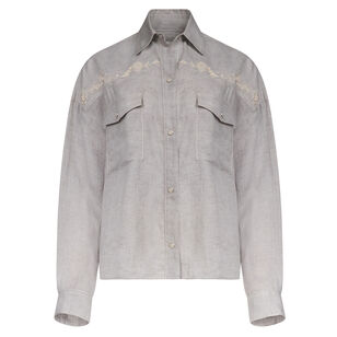Carter Shirt With French Knits