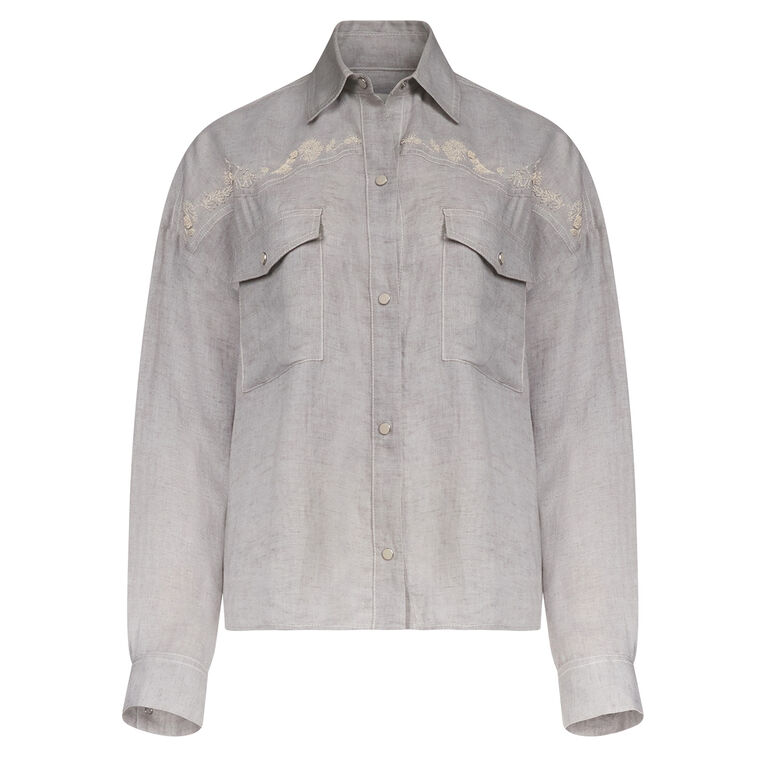 Carter Shirt With French Knits image number null