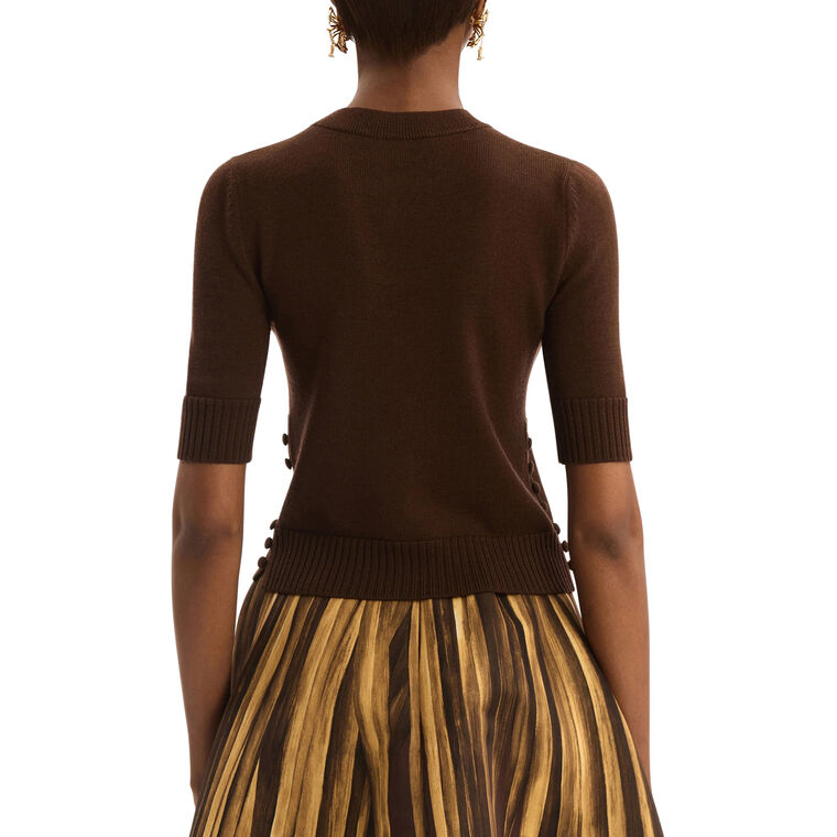 Button Detail Pullover image number null