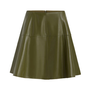 Crawford Vegan Leather Mini Skirt