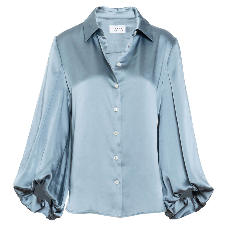 Marina Long Sleeve Button-Up Top image number null