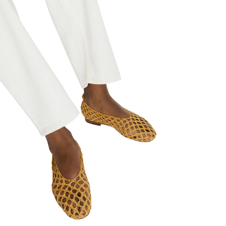 Woven Ballerina Flat image number null