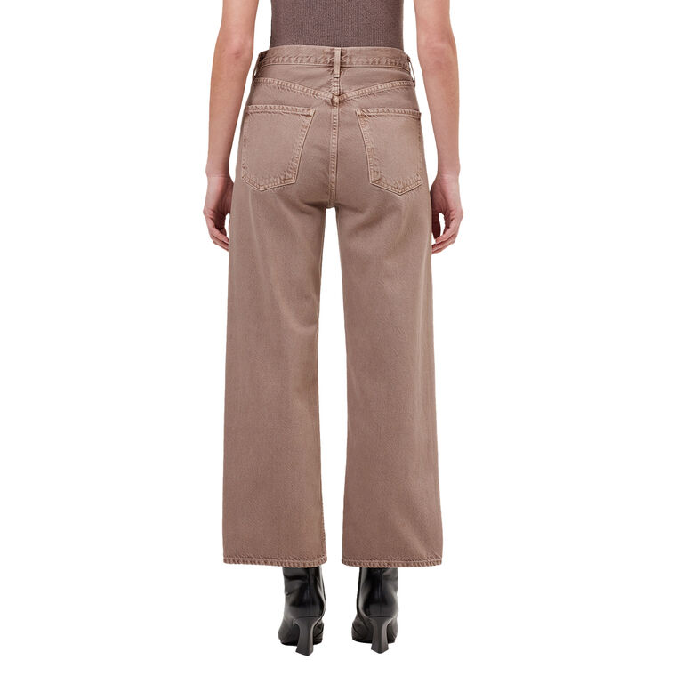 Ren Cropped High-Rise Wide-Leg Jeans image number null