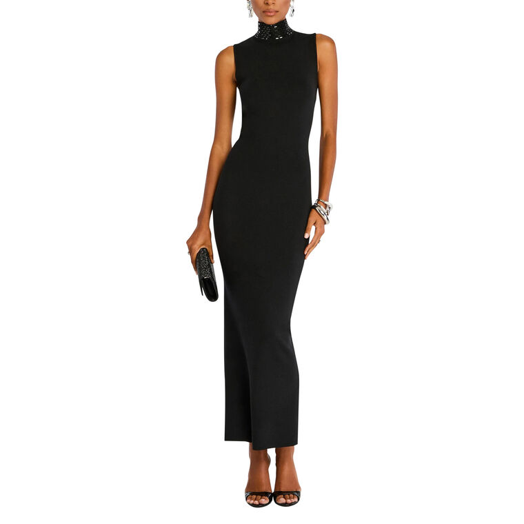 Envy Embellished Knit Dress image number null