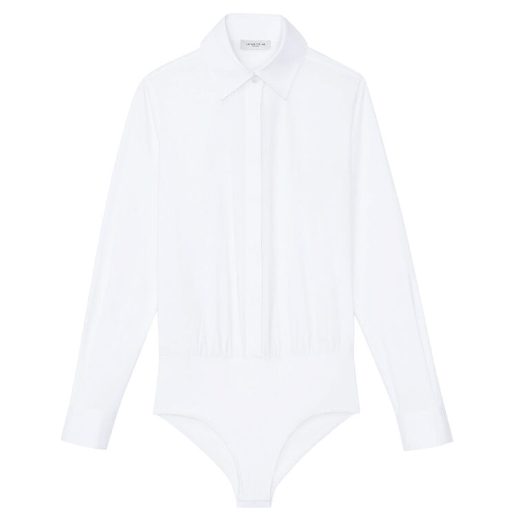 Heritage Button Down Bodysuit image number null