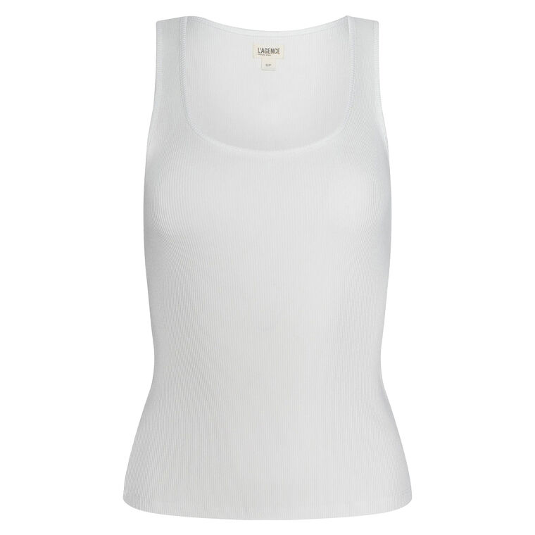 Adira Scoop Neck Tank Top image number null