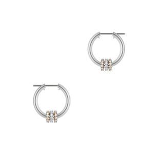 Ara Mix Pave Earrings