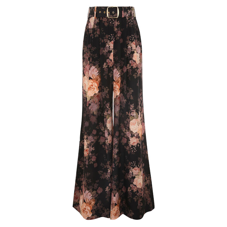 Illustration Belted Tuck Pant image number null