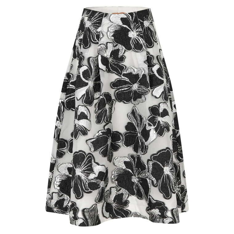 Voluminous Midi Skirt image number null